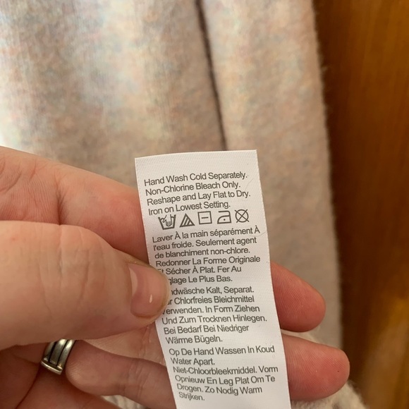 Vintage J Crew black label Natural fibers size XL women’s long sleeve - Picture 7 of 13